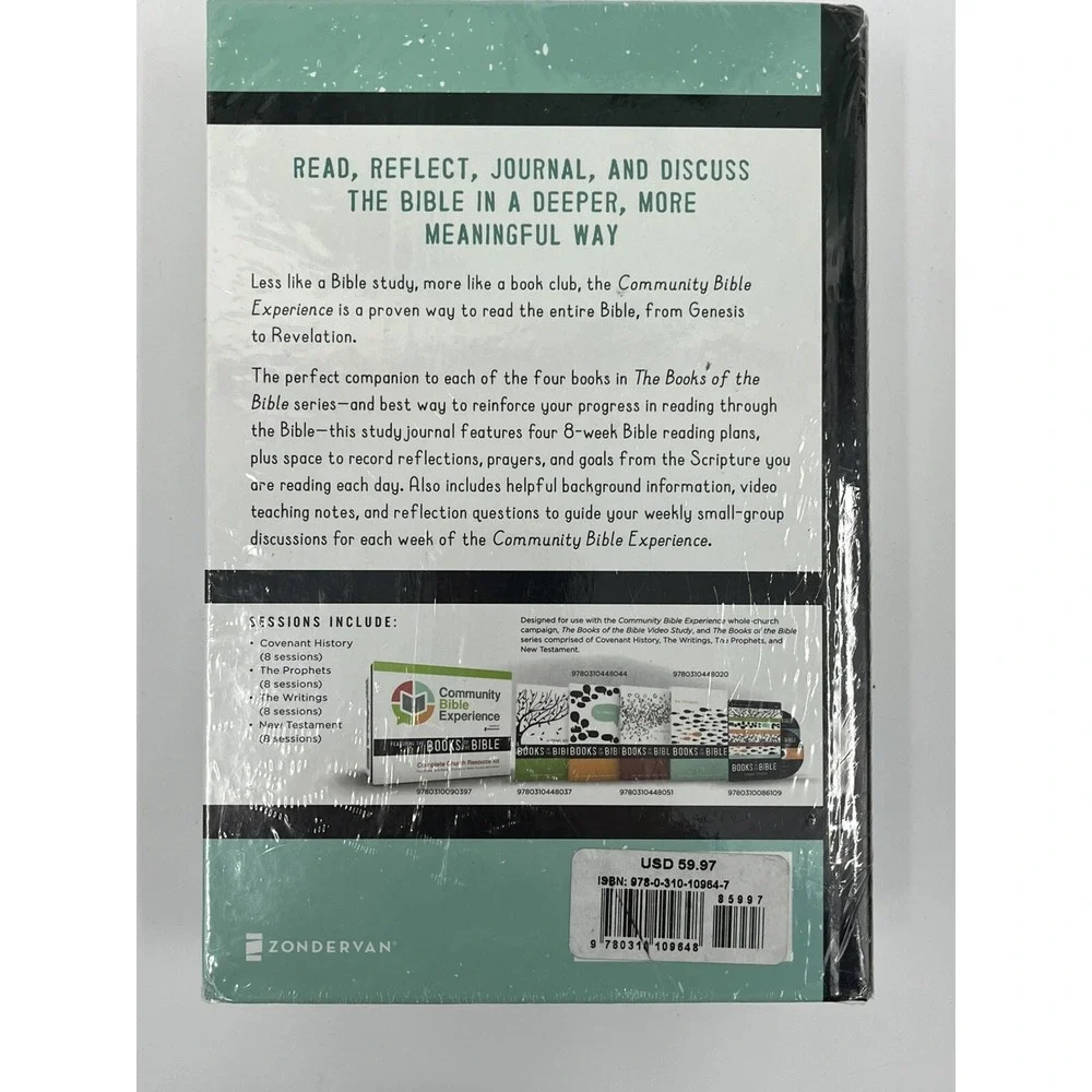 Zondervan Small Group Pack The Books of the Bible New Testament DVD Journal